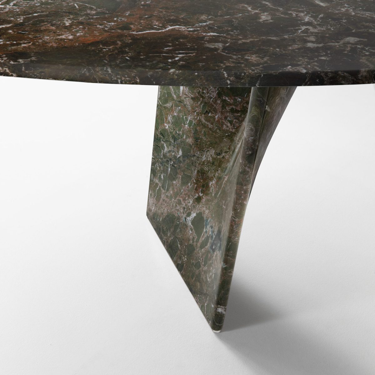 Rimadesio Lambda — table sculpturale marbre